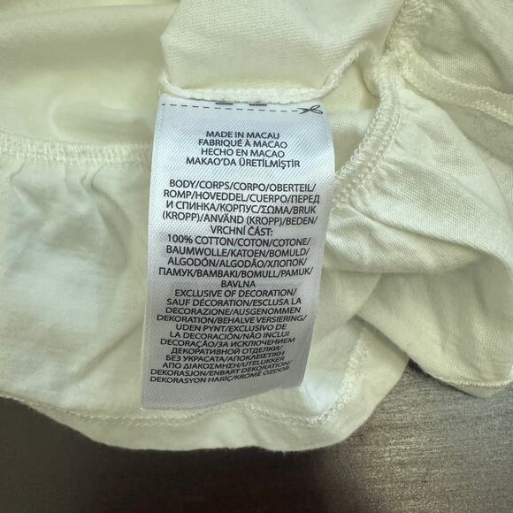 Ralph Lauren Polo Kids Long Sleeve Baby Top sz 6M NWT Flaw - Picture 10 of 10